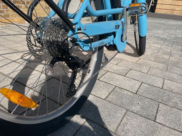 City E Bike Benno EJOY 10D Niagara Blue Bosch Tiefeinstieg in Magdeburg