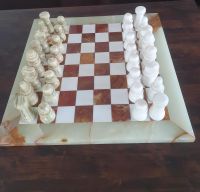 Schachspiel Alabaster handgefertigt in Italien Nordrhein-Westfalen - Minden Vorschau