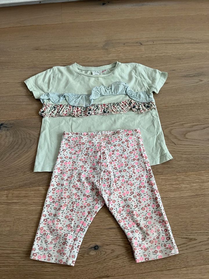 Mädchen Sommer Set Leggings und Shirt Zara Gr.92 in Essen