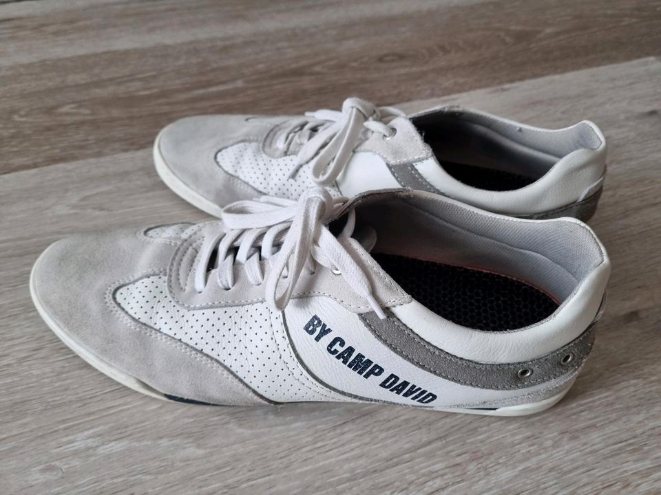 Sneakers Herrenschuhe "By Camp David" weiss Gr. 44 in Hannover