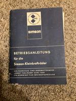 DDR Simson Betriebsanleitung Sachsen-Anhalt - Allstedt Vorschau