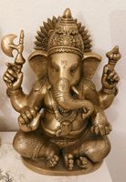 Der Glücksgott GANESHA Messing Statue Elefant 9.8 KG + 33 cm hoch Mitte - Wedding Vorschau