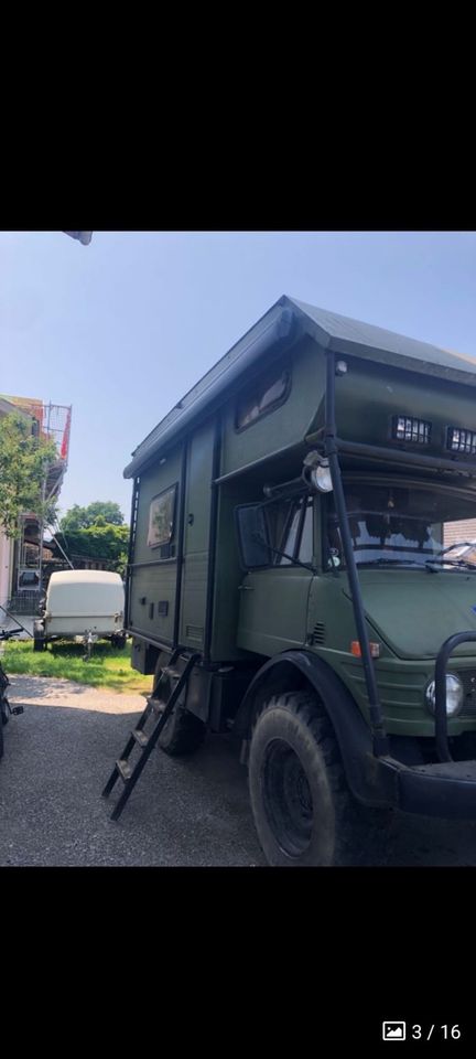 Oldtimer Expeditionsmobil Unimog 403 ! Motorschaden ! in Friedrichshafen