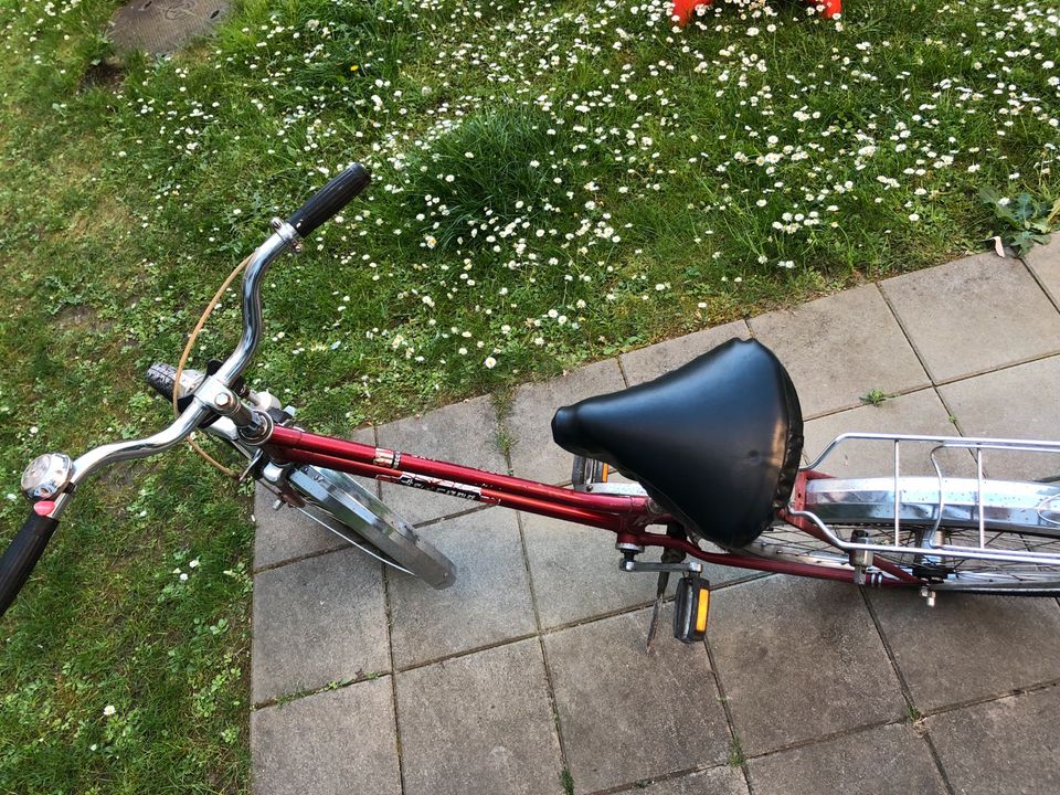 70er Jahre Fahrrad in Leipzig