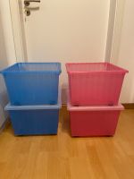 Kisten auf Rollen in blau und rosa (IKEA Vessla) Bayern - Hallbergmoos Vorschau