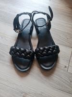 Schwarze Sandalen Eimsbüttel - Hamburg Stellingen Vorschau