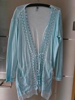 Tredy Strickjacke mit Spitze und Tüll in Türkis Gr. 44 NEU Baden-Württemberg - Esslingen Vorschau