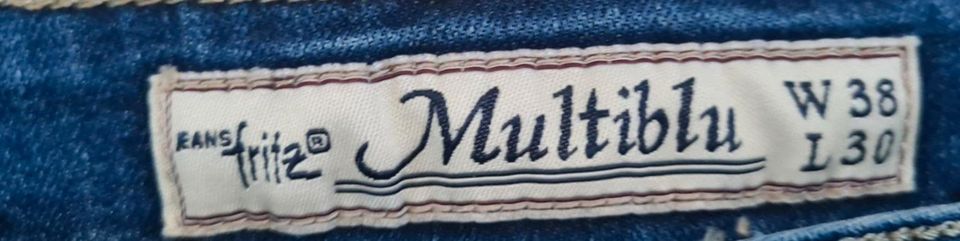 Dunkelblaue Multiblu Jeans - Jeans Fritz - W 38 / L 30 in Mühlacker