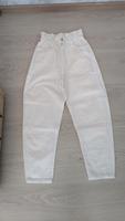 Zara Cord Mom Boyfriend Hose xs 34 Baggy weiß straight Thüringen - Hermsdorf Vorschau