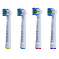 4 x Aufsteckbürsten Ersatzbürsten für Oral B Precision Clean Schleswig-Holstein - Bornhöved Vorschau