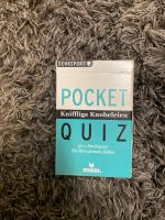 Pocket Quiz, Knifflige Knobeleien, Karten neuwertig Rodenkirchen - Sürth Vorschau