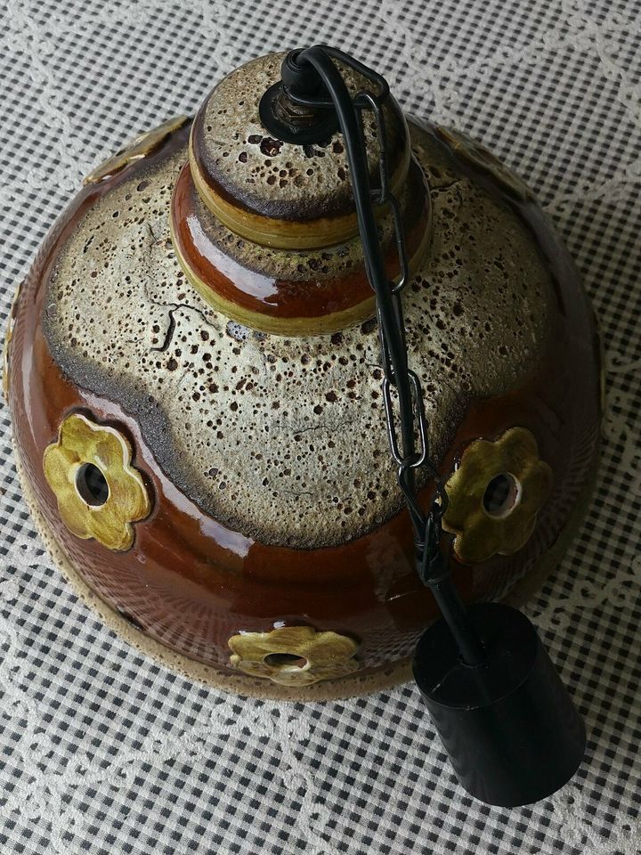 Küchenleuchte, Keramik, 70er Jahre in Niederweis