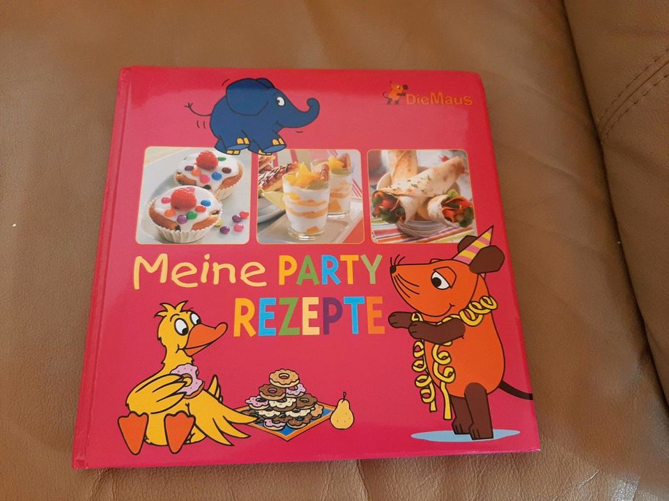 Mein erstes Backbuch,Kochbuch,Partyrezepte Die Maus Sendung Rezep in Waldmohr