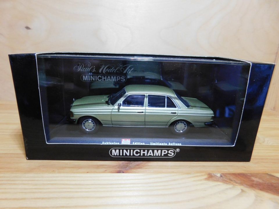 Minichamps 1:43 Modellauto Mercedes Benz 230E Auto Bild OVP in Lehrte