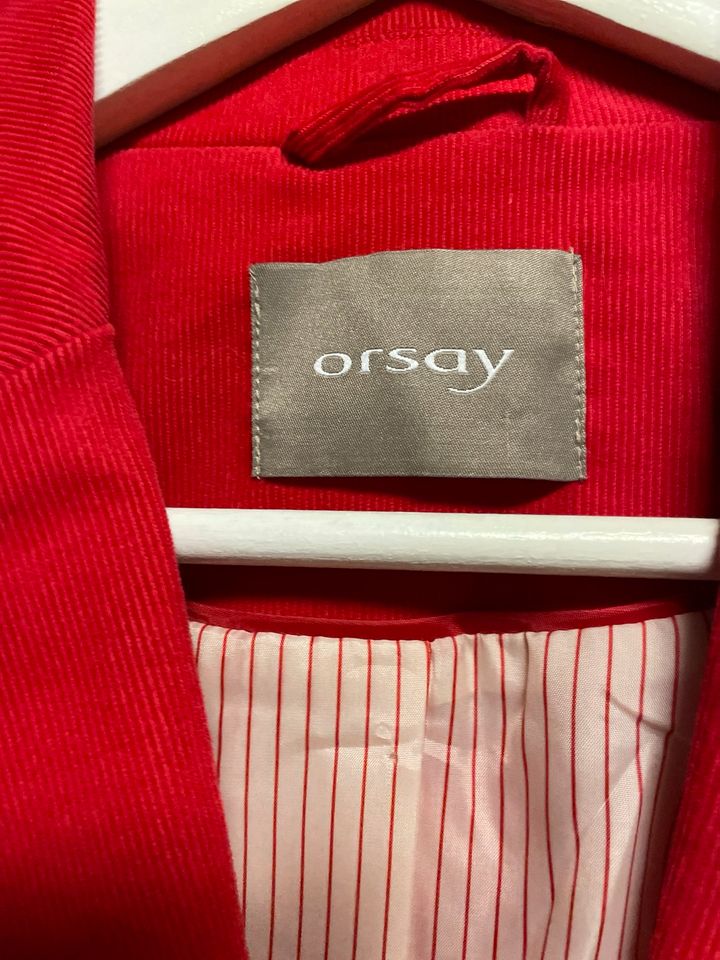 ORSAY Feinkord Blazer, NEU  ungetragen Gr. 40 in Dossenheim