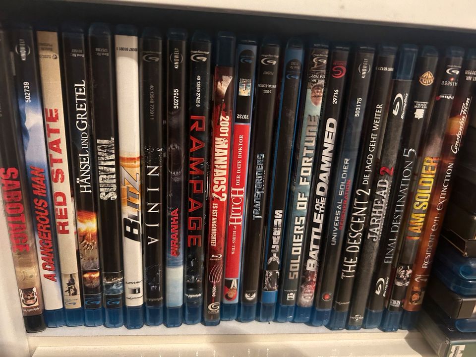 DVD-Filme und BluRay-Auswahl in München