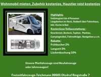 Wohnmobil mieten Zubehör kostenlos, Haustier reist kostenlos Thüringen - Ohrdruf Vorschau