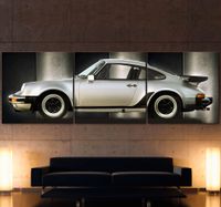 PORSCHE 911 TURBO 3,0 Leinwand Bild 930 Sportwagen 3,3 Wandbild Nordrhein-Westfalen - Rüthen Vorschau