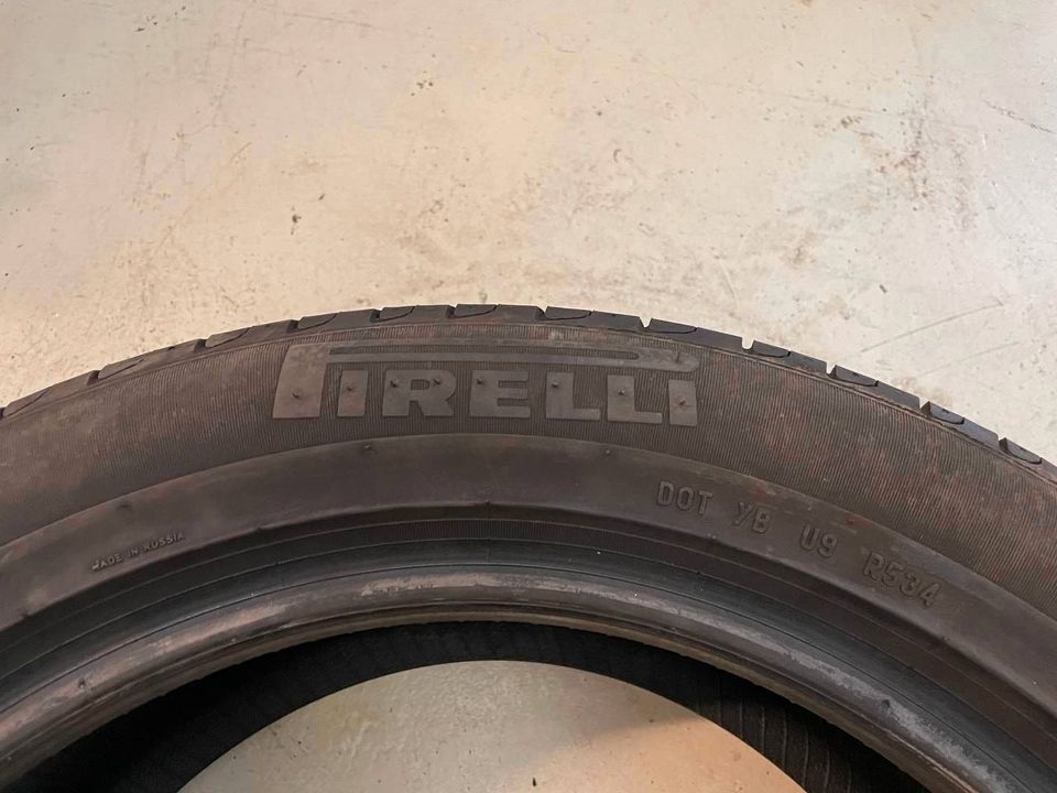 2 Sommerreifen 235/50/R17 96W 5,3mm Pirelli mit Montage #E105S in Hanau