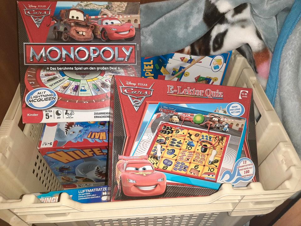 Gesellschaftsspiele für Kinder (Monopoly, Hilfe Hai...) in Bad Freienwalde