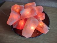 Salzkristall Feuerschale Salzlampe Himalaya-Salzkristalle Hessen - Korbach Vorschau