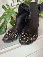 Zara Boots schwarz Strass 38 Rarität Kr. Dachau - Dachau Vorschau