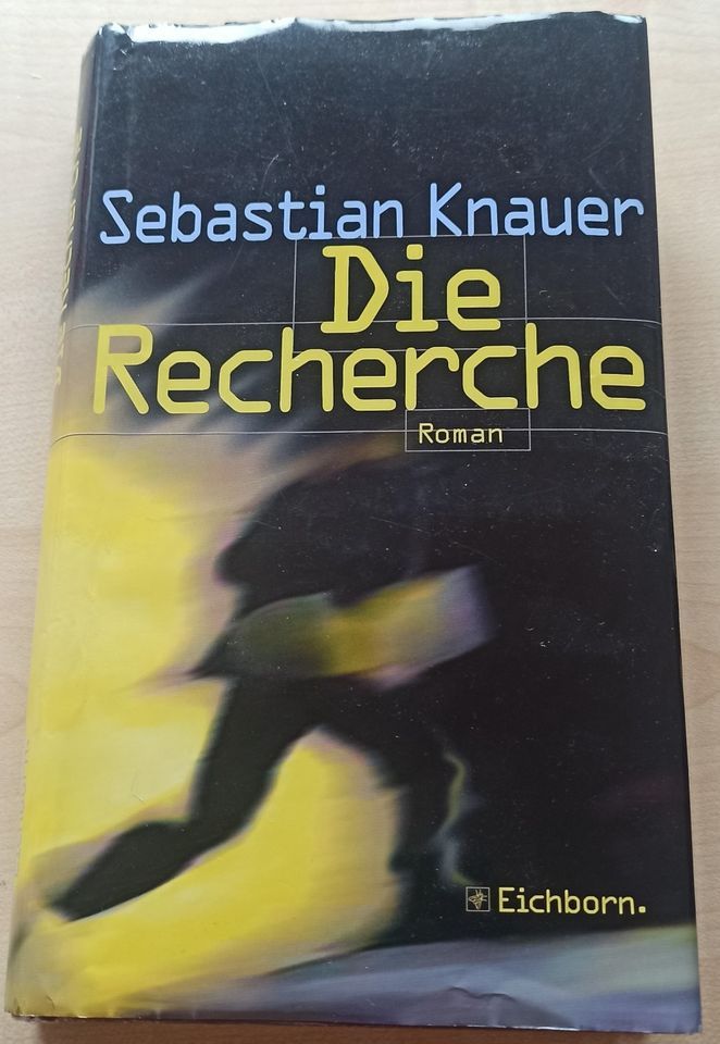 Sebastian Knauer Die Recherche Roman Krimi gebunden in Giengen an der Brenz