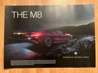 BMW M8 Gran Coupé F93 Poster 84x60cm Aventurinrot *original* Rheinland-Pfalz - Kirchen (Sieg) Vorschau