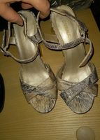 Catwalk 39 high heels Blockabsatz Echt Leder Kork Sandalen Dortmund - Innenstadt-Ost Vorschau