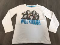 Dopodopo Jungen Shirt Gr 128 weiß Langarm Niedersachsen - Edewecht Vorschau