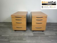 ❗️20x Schäfer Rollcontainer Buche Unterschrank Aktenschrank Schreibtisch Büro Schubladen Abschließbar Modern Hochwertig Design Designmöbel Kommode Lieferung möglich Luxusmöbel Sideboard Top Hessen - Linden Vorschau