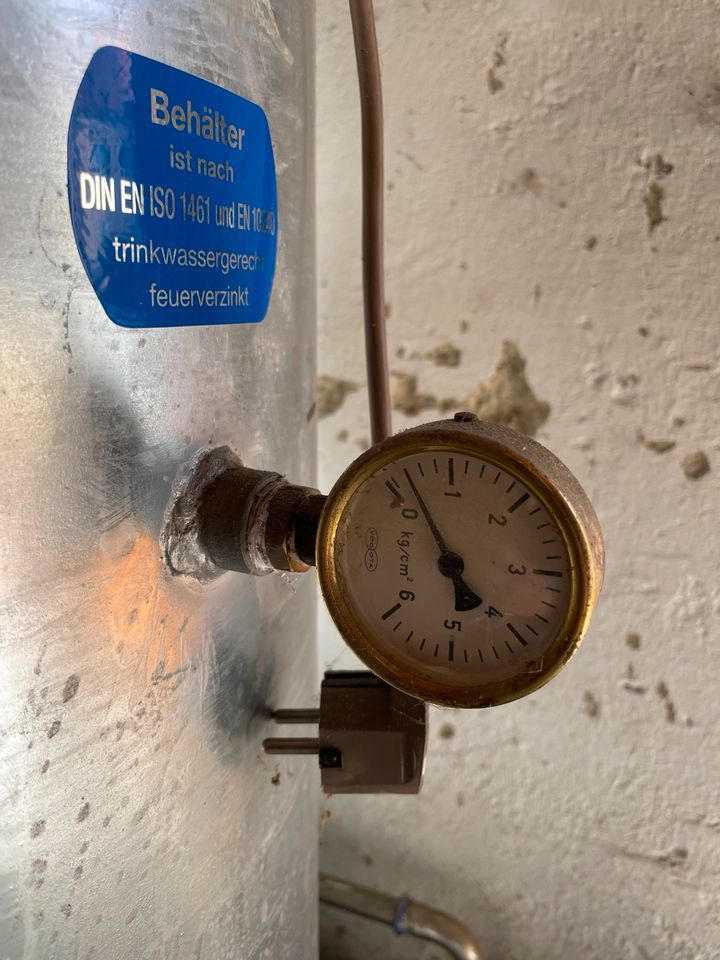 Wasserpumpe Kessel — 150 Liter, 4 bar — nur Wasserkessel in Landau a d Isar
