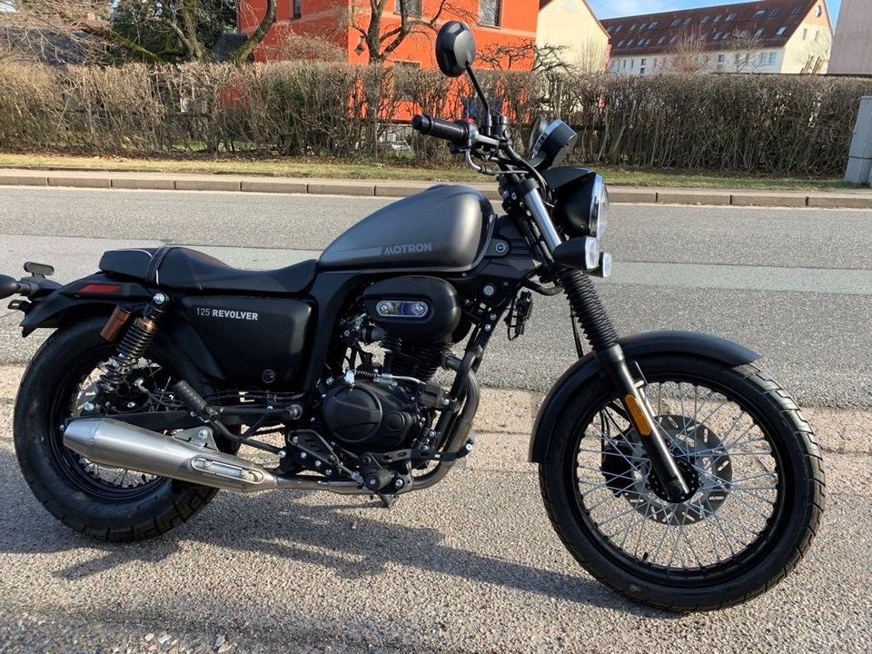 Motron Revolver 125 Sofort Verfügbar Chopper Bobber in Hartmannsdorf