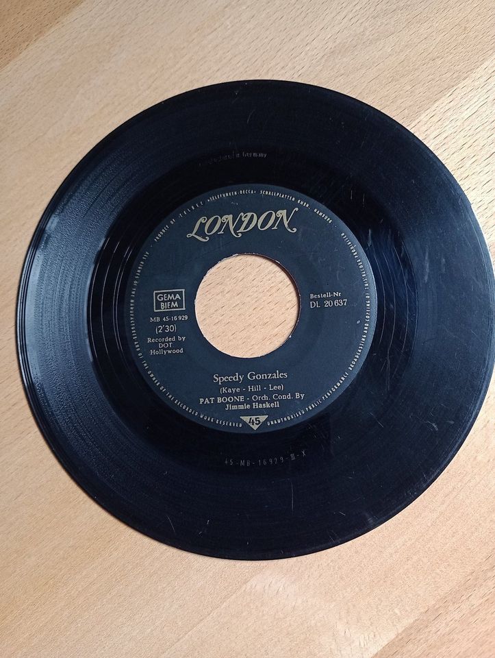 7 alte Singles, 60er Jahre, Sinatra, P. Anka, Chr. Andrews u.a. in Altenstadt