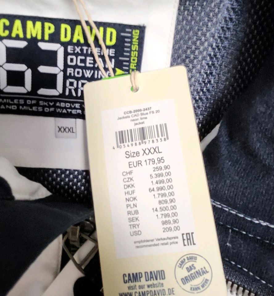 Camp David Jacke in Salzgitter