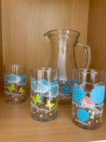 Glaskanne mit Gläsern Trinkgläser Glas Kinder mit schönem Motiv Bayern - Künzing Vorschau