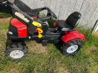 Trettrecker Traktor Rolly Toys, mit Luftbereifung und Schaufel Sachsen-Anhalt - Wanzleben Vorschau