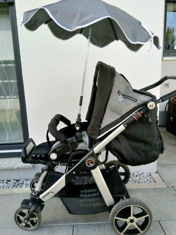 Hartan Racer GT Kinderwagen, Lässig Wickeltasche in Bad Schussenried