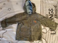 Leichte Kinderjacke khaki teint 86 mit Kapuze Bayern - Tiefenbach Kr Passau Vorschau