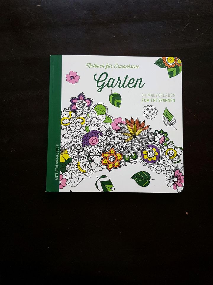 Malbuch für Erwachsene "Garten" in Neuhäusel