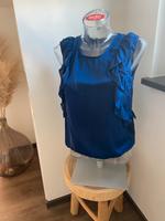 ZARA Basic Oberteil blau Kobaltblau royalblau Gr S Bayern - Veitsbronn Vorschau