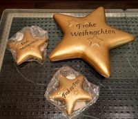 Stern - Weihnachten - Deko - Weihnachtsdeko - in Gold Nordrhein-Westfalen - Meinerzhagen Vorschau