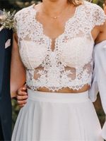 Brautkleid Hochzeitskleid Zweiteiler Boho-Style Baden-Württemberg - Reichenbach an der Fils Vorschau