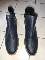 Dunkelblaue RIEKER-Stiefelette Berlin - Wilmersdorf Vorschau