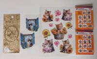 20 x 3-D Motive Katzen + Relief-Sticker + Aufkleber Bayern - Unterhaching Vorschau