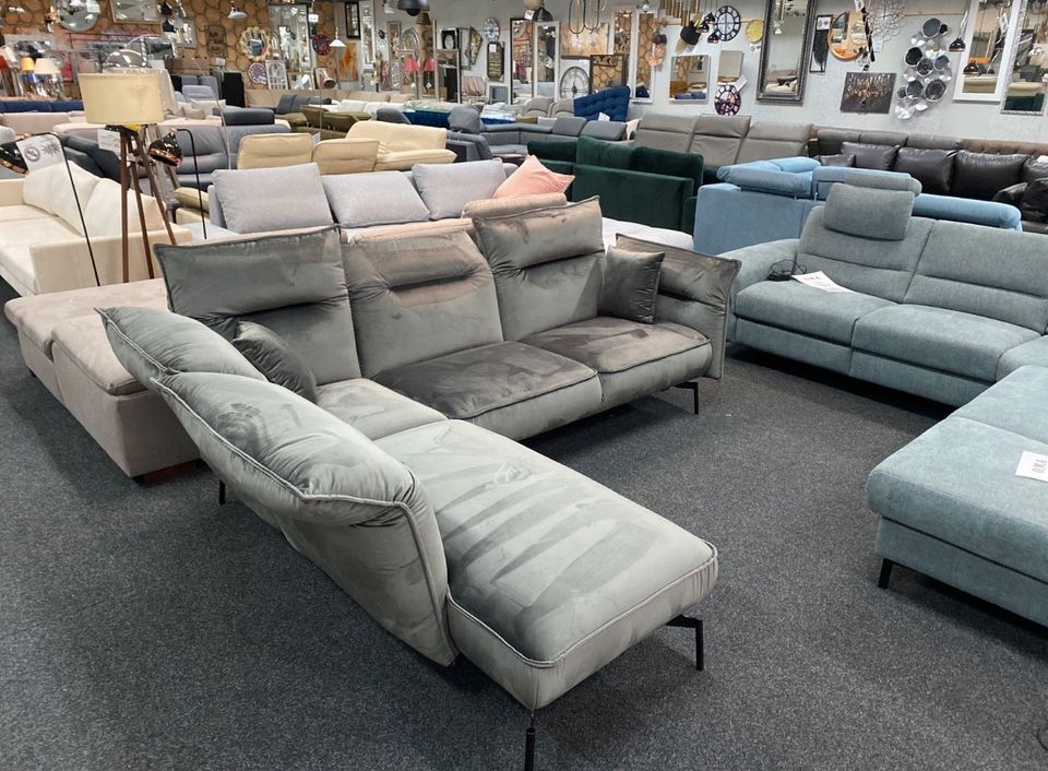 Sofa Couch Ecksofa S.Home Design Polster Möbel UVP 4389€ in Alsfeld