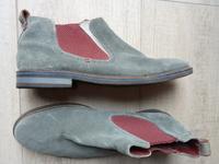 Stiefeletten, BUGATTI, Gr.47, 2-fach Leder, graublau, wie NEU !! Köln - Köln Klettenberg Vorschau