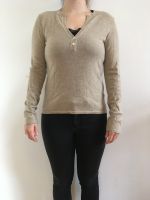 Dünner 100% Kaschmir Langarm-Pullover, beige, wie neu Leipzig - Schleußig Vorschau