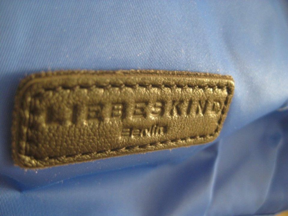 Sportliche Tasche Liebeskind royalblau Henkel Leder Liebeskind in Heidelberg