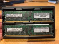 Samsung 2GB RAM 2x 1GB 1Rx4 PC2-3200R-333-12-H3 38L5915 Bayern - Dießen Vorschau